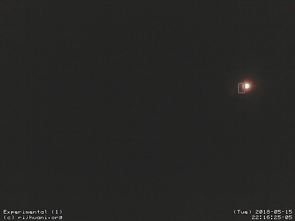 Movement on Chessington suburbia experimental/remote at 2018-05-15, 22:16:41