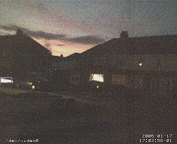 A winter sunset on 2006-01-17 17:03:58